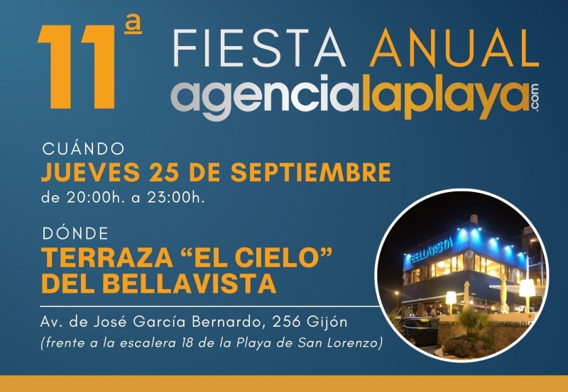 11ª FIESTA ANUAL AGENCIA LA PLAYA